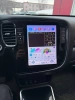 Штатное головное устройство Mitsubishi Outlander 3 2012-2019 Carmedia EW-9709-KP-97-6128-TS10 (Tesla style) 9.7 дюймов 6/128 на Android 12 (4G-SIM, DSP, QLed)