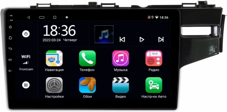 Штатная магнитола OEM MT10-508 для Honda Fit 3 (2013-2020) (правый руль) на Android 10 CarPlay