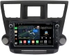 Штатная магнитола Canbox M-Line 7825-1087 для Toyota Highlander (U40) 2007-2013 (тип 2) на Android 10 (4G-SIM, 2/32, DSP, QLed) С крутилками
