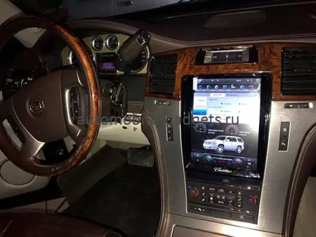 Carmedia NH-1001 ("Тесла-стиль") Cadillac Escalade 2007-2014 на Android 9.0 с 4Гб оперативной памяти