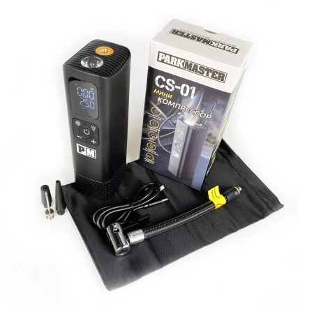 Мини-компрессор с аккумулятором Parkmaster СS-01