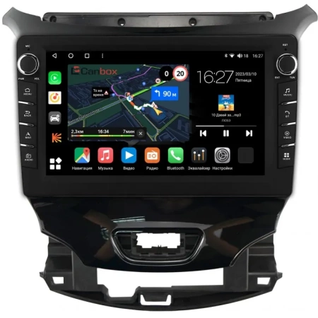 Chevrolet Cruze 2 2015-2019 Canbox M-Line 7831-9-2113 Android 10 (4G-SIM, 2/32, DSP, IPS) С крутилками