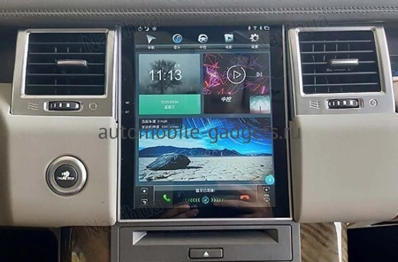 Магнитола для Range Rover Sport 2009-2012 (поддержка штатного меню DENSO) - Carmedia NH-R1004-1 ("Тесла-Стиль") Android 11, 4+64Гб, CarPlay, SIM-слот Магнитола для Range Rover Sport 2009-2012 (поддержка штатного меню DENSO) - Carmedia NH-R1004-1 ("Тесла-Стиль") Android 11, 4+64Гб, CarPlay, SIM-слот