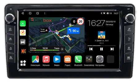 Штатная магнитола Honda Odyssey 2 1999-2003 (Тип A) Canbox M-Line 7821-9-2548 на Android 10 (4G-SIM, 2/32, DSP, IPS) С крутилками