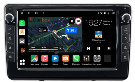 Honda UR-V, Avancier 2 2016-2025 Canbox M-Line 7825-10-2149 на Android 10 (4G-SIM, 2/32, DSP, QLed) С крутилками