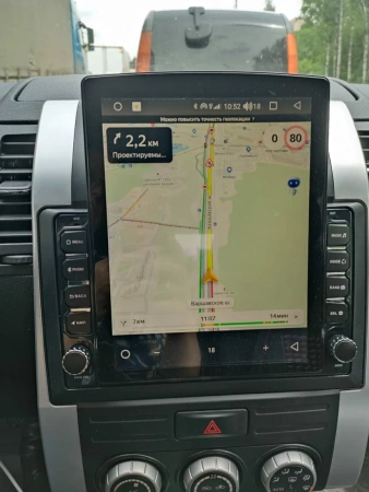 Штатная магнитола Nissan X-Trail (T31) 2007-2015 Canbox GT095-1011 на Android 10 (QLed, 2/32, DSP, CarPlay)