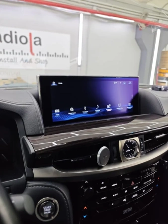 Radiola RDL-LEX-LX16 монитор 12.3" для Lexus LX570 2016+ и LX450d на Android 13, 8/128GB, CarPlay, 4G