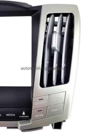 Штатное головное устройство Lexus RX 300, RX 330, RX 350, RX 400h 2003-2009 Teyes CC4 Pro 2K 8/128 9.5 дюймов RM-9-1626 на Android 13 (4G-SIM, DSP, QLed, AI)