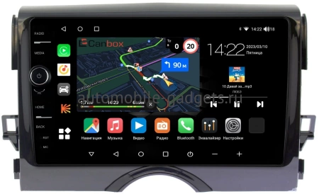 Toyota Mark X 2 2009-2019 (для авто с навигацией) Canbox M-Line 7840-9-168 Android 10 (4G-SIM, 2/32, DSP, QLed)