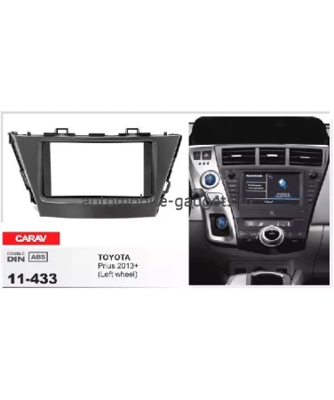 Переходная рамка CARAV 11-433 TOYOTA Prius 2013+ / только для а/м с рулем слева
