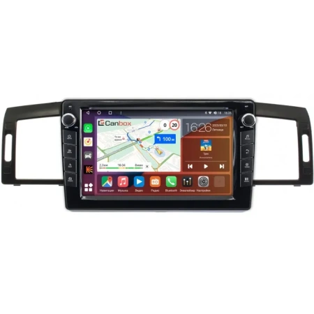 Штатная магнитола Canbox H-Line 7822-9-1249 для Infiniti M35, M45 2005-2010 на Android 10 (4G-SIM, 4/32, DSP, IPS) С крутилками