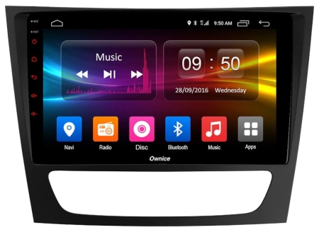 Carmedia OL-9149-N магнитола для Mercedes-Benz E (W211) 2002-2010, CLS W219 на Android 12 c 4GB, DSP, 4G