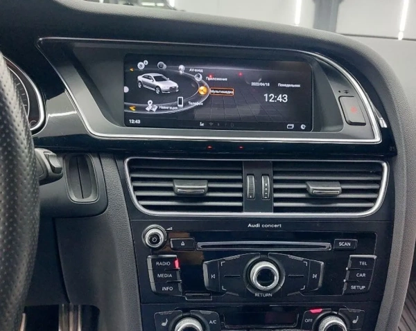Radiola RDL-9605 3G MMI штатная магнитола для Audi A5 8T 2007-2016 с джойстиком MMI на Android 13, 8/128GB, 4G