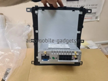 Carmedia ZF-1305-GE ("Тесла-стиль") штатная магнитола для Toyota LC 100, Lexus LX 470 2002-2009 (климат на цветном экране) на Android 13 c 8GB, DSP, 4G