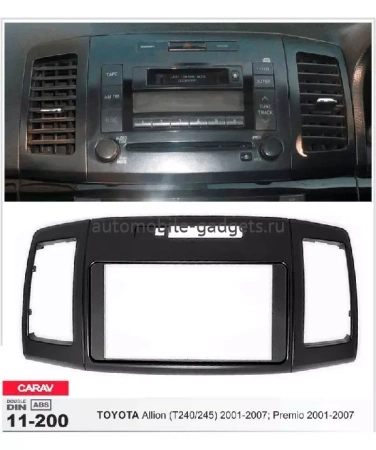 Переходная рамка CARAV 11-200 TOYOTA Allion (T240/245) / Premio 2001-2007