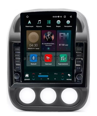 Jeep Compass, Liberty (Patriot) 2009-2016 Canbox M-Line 5610-10-810 на Android 10 (4G-SIM, 2/32, DSP, QLed, Tesla)