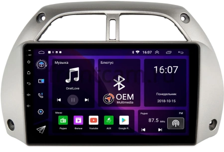 Toyota RAV4 2 (XA20) 2000-2003 Canbox RS9-262 1.5/32 на Android 10 (IPS, DSP, CarPlay)