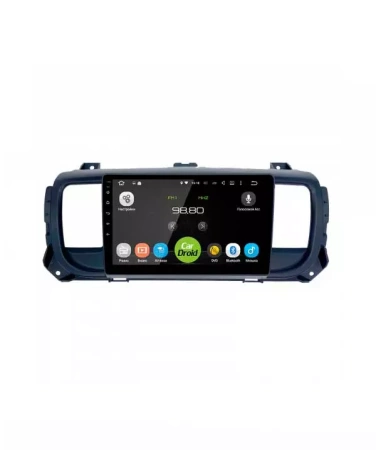Roximo CarDroid RD-2907F штатная магнитола для Citroen Dispatch, Jumpy, Spacetourer 2016+, Opel Zafira Live 2019+, PEUGEOT Expert, Traveller (2016+), TOYOTA ProAce (2016+) на Android 10 с 4GB, DSP