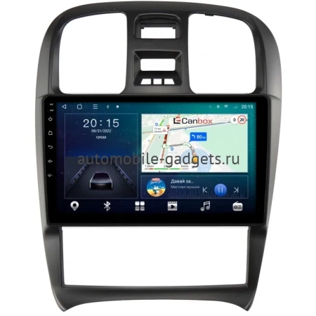 Штатная магнитола Hyundai Sonata 4 (EF) 2001-2012 (левый руль) Canbox L-Line 4167-9-268 на Android 10 (4G-SIM, 3/32, TS18, DSP, QLed)