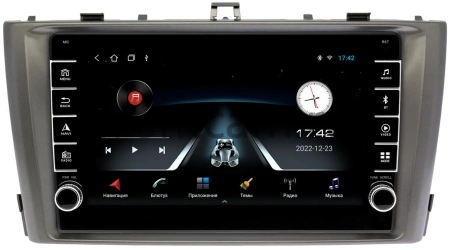 Штатная магнитола Canbox BGT9-3017 для Toyota Avensis 3 2008-2015 (серая) на Android 10 (IPS, DSP, CarPlay)