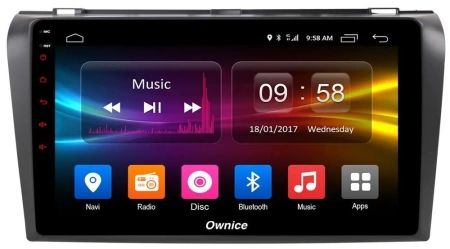 Штатная магнитола Mazda 3 (BK), Axela 2003-2009 Canbox GT9-9032 2/32 Android 10 (IPS, DSP, CarPlay)