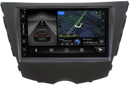 Hyundai Veloster I 2011-2017 Canbox M-Line 9864-RP-HDVL-108 на Android 10 (4G-SIM, 4/64, DSP)