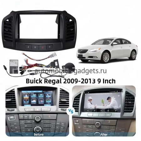 Carmedia SF-9267-MKD-9509-2K-12512-D7 Штатная магнитола для Buick Regal, Opel Insignia 2008-2013 на Android 13 c 12GB, DSP, 4G