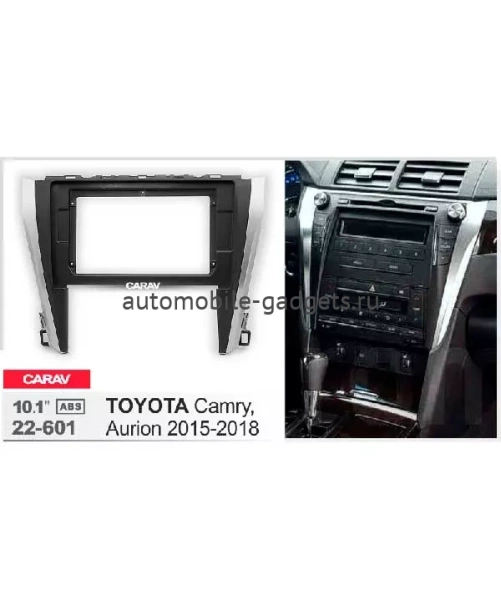 Carav 22-601 переходная рамка для установки автомагнитолы 10" в TOYOTA Camry, Aurion 2015-2018