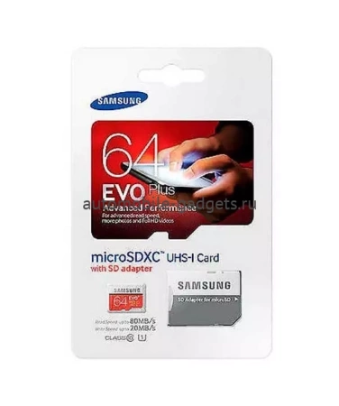 SAMSUNG EVO PLUS 64GB UHS-I