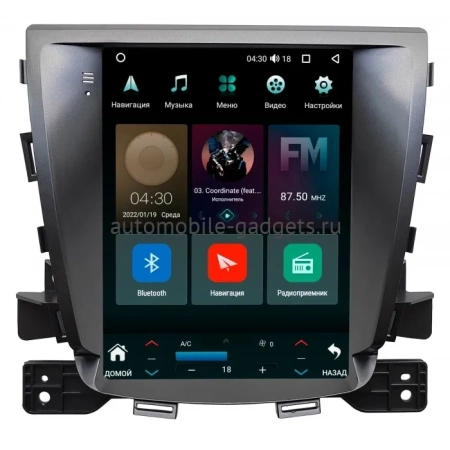 Штатное головное устройство JAC M5 2011-2024 Canbox M-Line (Tesla style) 9.7 дюймов 2/32 5620-1312-98 на Android 10 (4G-SIM, DSP, QLed)