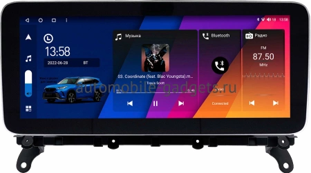BMW X3 (F25) 2010-2017, X4 (F26) 2014-2018 12.3 дюйма Canbox GT1232-0071 на Android 10 (CarPlay, 2/32, DSP, QLed) Mercedes Style
