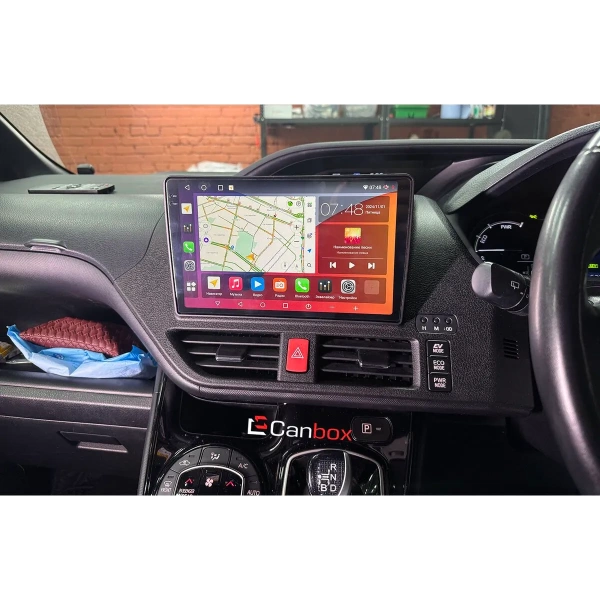 Штатная магнитола Toyota Esquire, Voxy 3 (R80), Noah 3 (R80) 2014-2022 (для замены ма-лы 250*150) Canbox GT10-0633 2/32 на Android 10 (IPS, DSP, CarPlay)