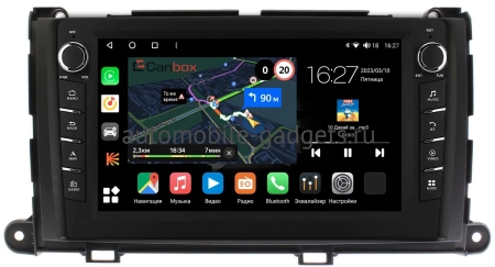 Штатная магнитола Toyota Sienna 3 2010-2014 Canbox M-Line 7831-9-202 Android 10 (4G-SIM, 2/32, DSP, IPS) С крутилками
