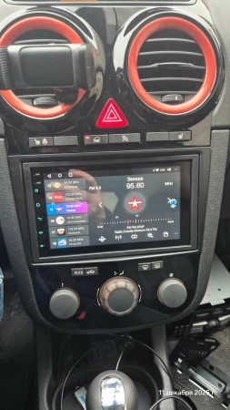 Магнитола в штатное место 2 din Opel Corsa D 2006-2014 (черная, с ребром) Canbox 4/64 на Android 10 (GTR7-RP-11-028-213) (IPS, DSP, CarPlay)