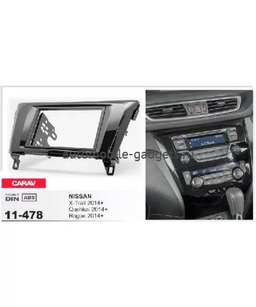 Переходная рамка CARAV 11-478 NISSAN X-Trail, Qashkai, Rogue 2014+