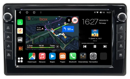 Штатная магнитола Canbox M-Line 7821-9-6969 для Nissan Fuga 2004-2009 на Android 10 (4G-SIM, 2/32, DSP, IPS) С крутилками