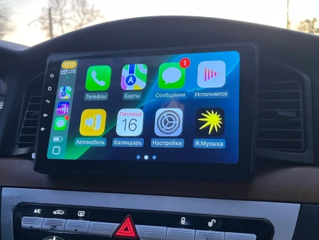 Штатная магнитола Lifan Solano (620) 2008-2015, Solano (630) 2014-2016 Canbox EVO 2K 5814-9107 на Android 14 (4G-SIM, 4/64, DSP, QLed, AI, 360)