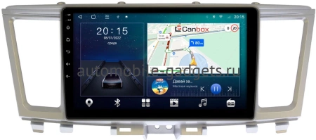 Infiniti QX60, JX35 2012-2016 Canbox L-Line 4169-9-002 на Android 10 (4G-SIM, 2/32, TS18, DSP, QLed)