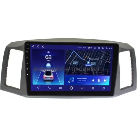 Штатное головное устройство Teyes CC2L PLUS 1/16 10 дюймов RM-10-1193 для Jeep Grand Cherokee 3 (WK) 2004-2007 (руль слева) на Android 8.1 (DSP, IPS, AHD)