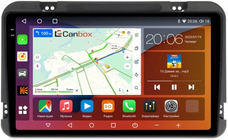 Canbox H-Line 2K 4180-9190 на Android 10 (4G-SIM, 4/32, DSP, QLed) (9 дюймов)