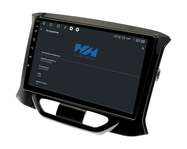 Штатная магнитола Лада X-RAY (Lada X-RAY) 2015 - 2019 Wide Media MT9153QT-2/32
