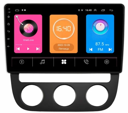 Volkswagen Jetta 5 2005-2011 (с климат-контролем) OEM RK10-1308 на Android 10 (CarPlay, AHD, 1/32)