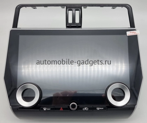 CarMedia ZF-3009H-Q6 ("Тесла-стиль") штатная магнитола для Toyota LC Prado 150 2009-2013 (High) на Android 11 с 8GB, DSP, 4G