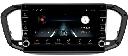 Штатная магнитола Canbox BGT9-1924 для Lada Vesta (NG), Aura 2024-2025 (черный глянец) на Android 10 (IPS, DSP, CarPlay)