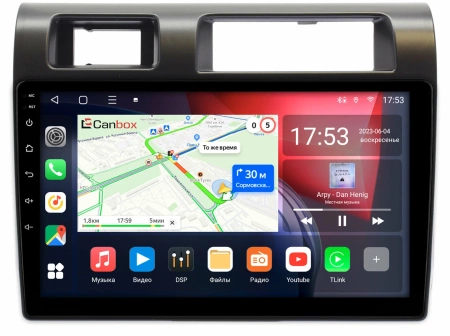 Штатная магнитола Canbox L-Line 4169-9286 для Toyota Land Cruiser 70 2007-2022 на Android 10 (4G-SIM, 2/32, TS18, DSP, QLed)