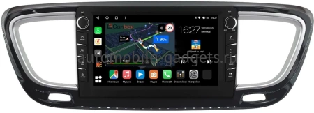 Chrysler Grand Voyager 6 2019-2024 (глянцевая) Canbox M-Line 7831-9-2210 на Android 10 (4G-SIM, 2/32, DSP, IPS) С крутилками