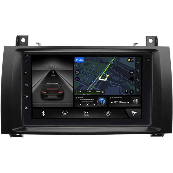Магнитола в штатное место 2 din Mercedes SLK-klasse II (R171) 2004-2011 Canbox L-Line 4476-RP-11-607-360 на Android 10 (4G-SIM, 3/32, TS18, DSP, IPS)