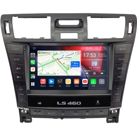 Lexus LS 460, LS 600h 2006-2012 (Тип А) Canbox GT9-2648 2/32 Android 10 (IPS, DSP, CarPlay)