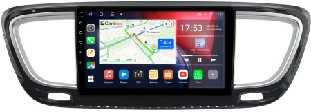 Штатная магнитола Chrysler Grand Voyager 6 2019-2024 (глянцевая) Canbox L-Line 4167-9-2210 на Android 10 (4G-SIM, 3/32, TS18, DSP, QLed)