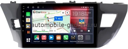Toyota Corolla (E160, E170) 2012-2016 Canbox L-Line 4168-1005 на Android 10 (4G-SIM, 3/32, TS18, DSP, QLed) (для авто без камеры)